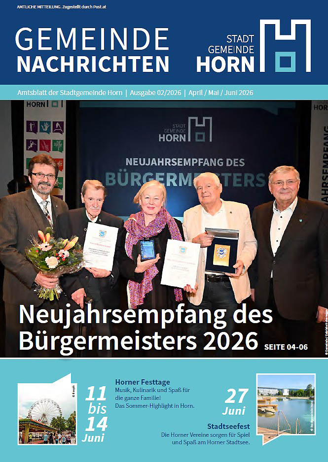 Horner Gemeindenachrichten 2-2026